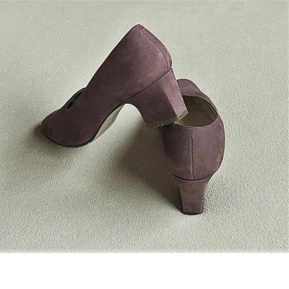 Nine West Suede Pumps, Dusky Purple - Picture 7 of 14